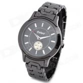 Aço inoxidável Quartz Analog Watch Wrist Waterproof da FWIWO